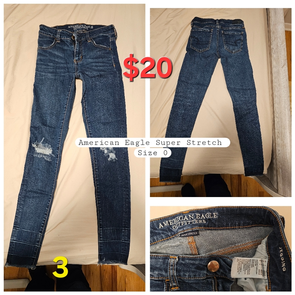 Women's Jeans (Levi's/Hollister/A&F/American Eagle/Carly Jean) - Picture 8 of 10